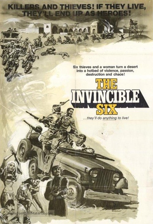 The Invincible Six - Movie Poster