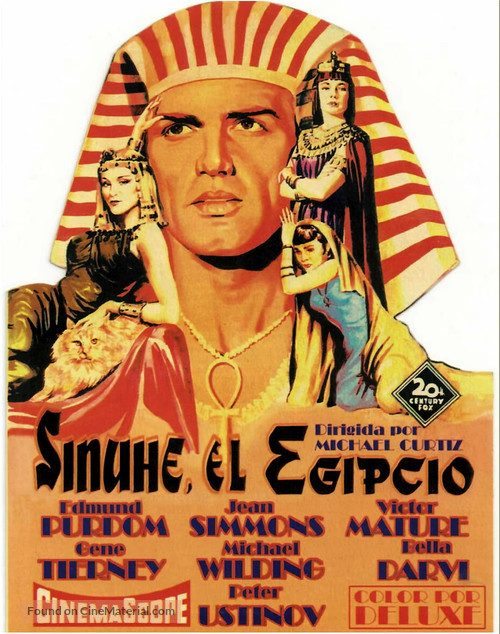 The Egyptian - Spanish Movie Poster