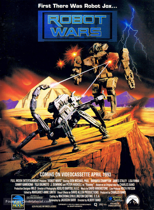 Robot Wars - Movie Poster