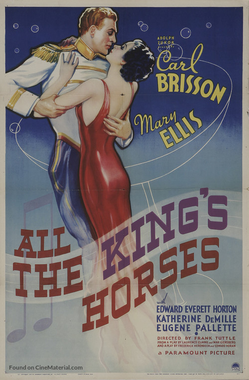 All the King&#039;s Horses - Movie Poster