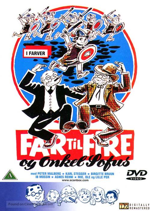 Far til fire og onkel Sofus - Danish DVD movie cover