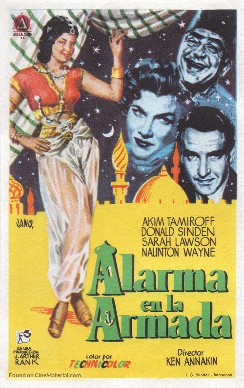 You Know What Sailors Are - Spanish Movie Poster