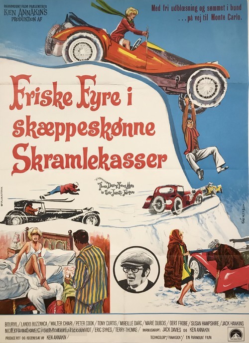 Monte Carlo or Bust - Danish Movie Poster
