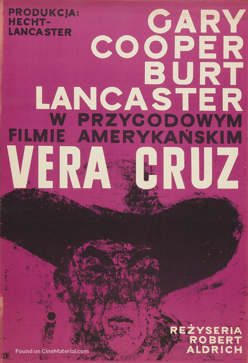 Vera Cruz - Polish Movie Poster