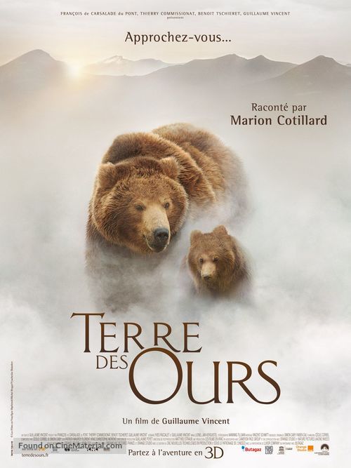 Terre des ours - French Movie Poster