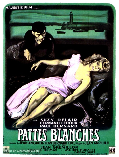 Pattes blanches - French Movie Poster