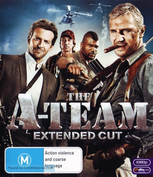 The A-Team - Australian Blu-Ray movie cover