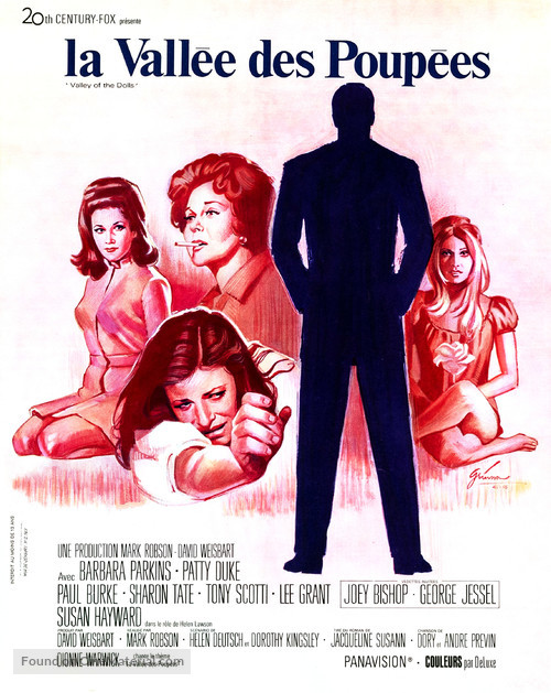 Valley of the Dolls - French Movie Poster