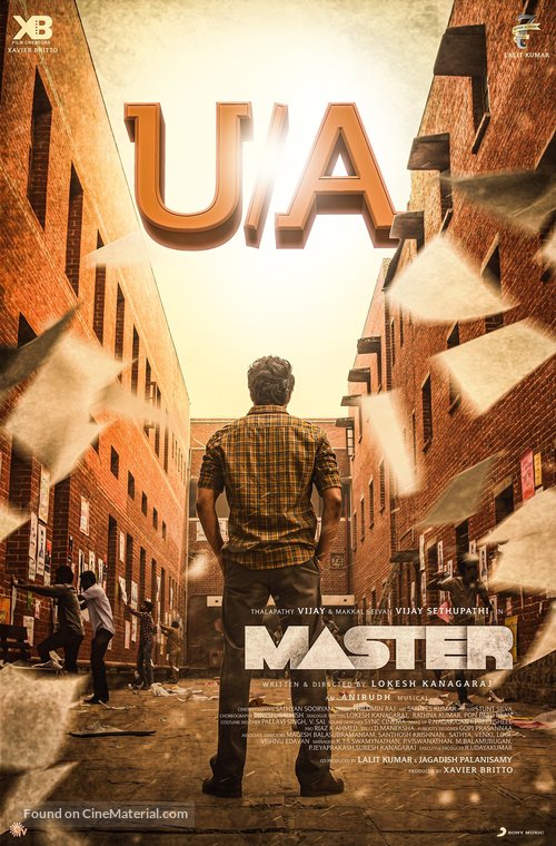 Master - Indian Movie Poster