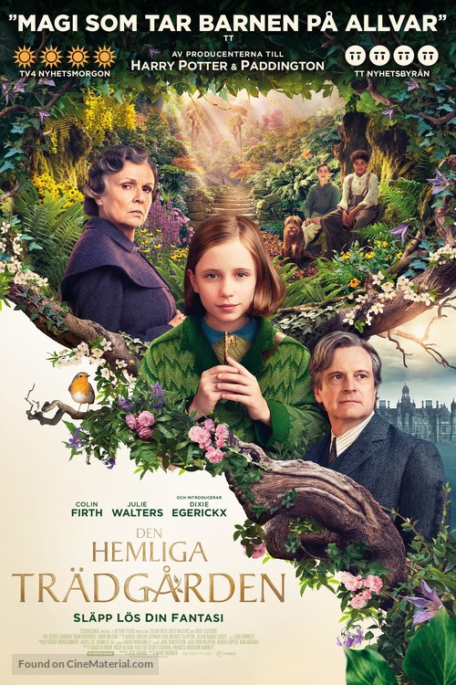 The Secret Garden - Swedish Movie Poster