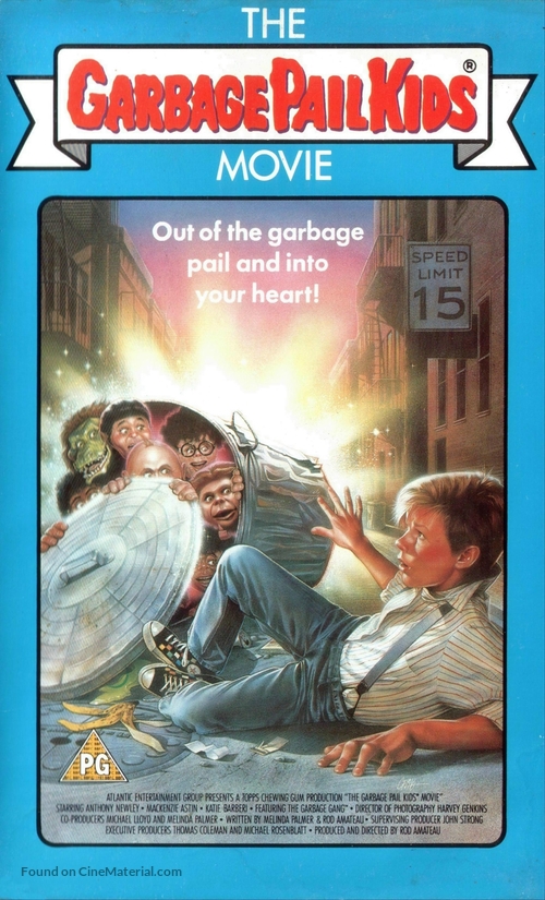 The Garbage Pail Kids Movie - British VHS movie cover