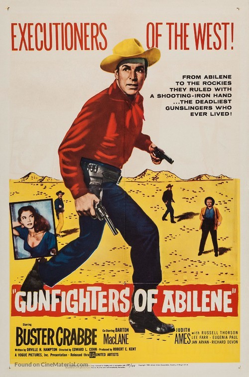 Gunfighters of Abilene - Movie Poster