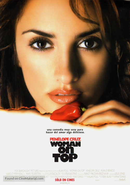 Woman on Top - Spanish Movie Poster