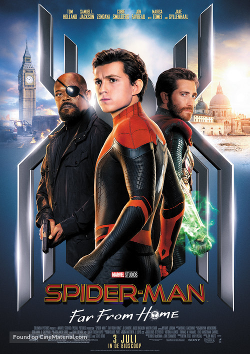 Spider-Man: Far From Home - Belgian Movie Poster