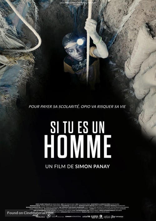 Si tu es un homme - French Movie Poster