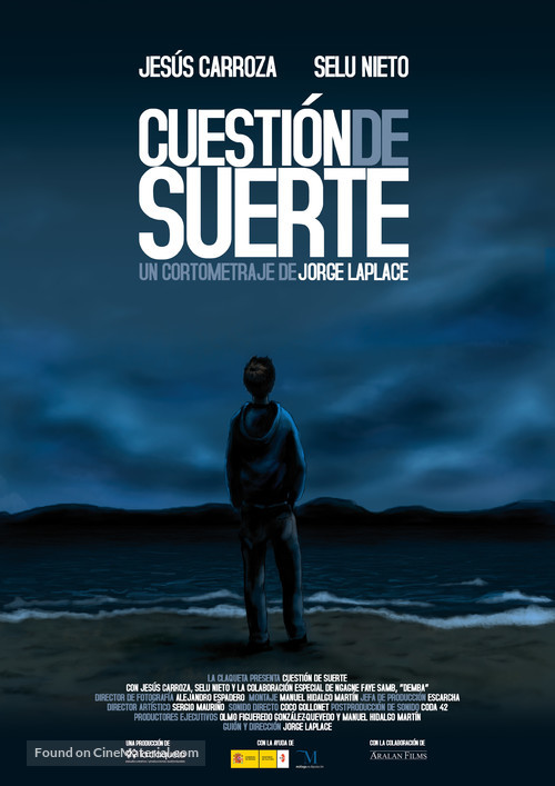 Cuesti&oacute;n de suerte - Spanish Movie Poster