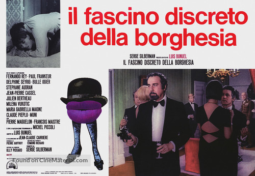 Le charme discret de la bourgeoisie - Italian Movie Poster