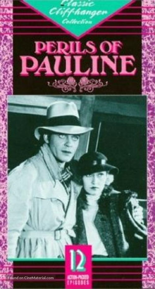 The Perils of Pauline - VHS movie cover