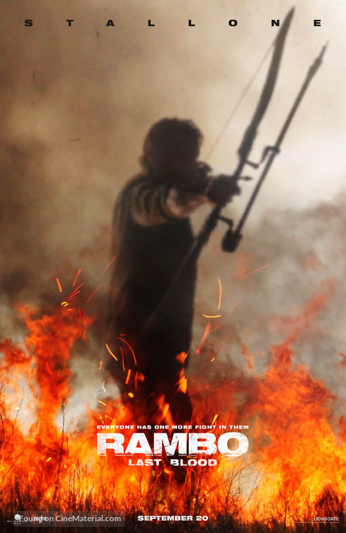 Rambo: Last Blood - Teaser movie poster