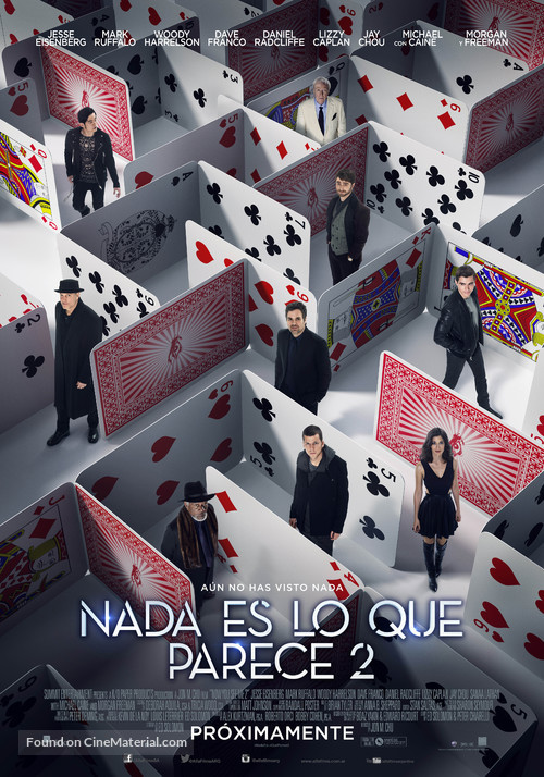 Now You See Me 2 - Argentinian Movie Poster