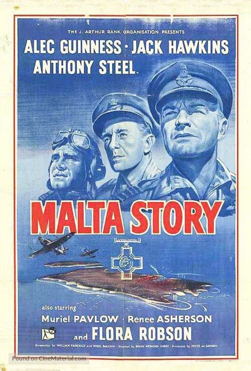 Malta Story - British Movie Poster