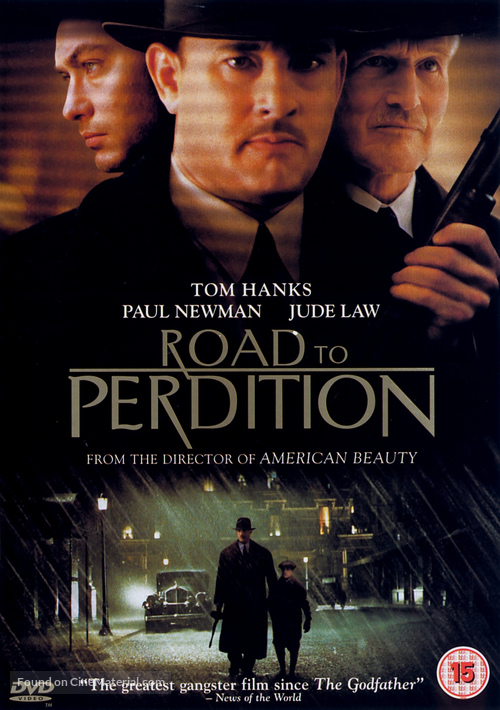 Road to Perdition - British DVD movie cover