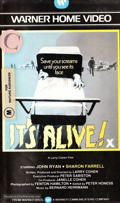 It&#039;s Alive - British Movie Cover