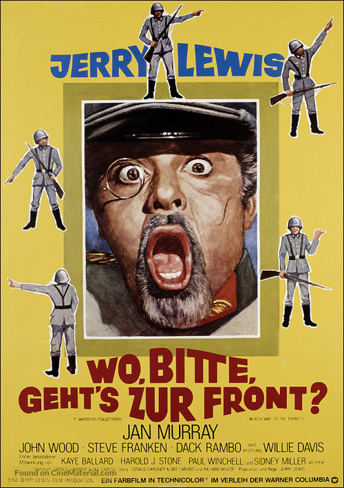 Which Way to the Front? - German Movie Poster