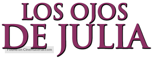 Los ojos de Julia - Spanish Logo