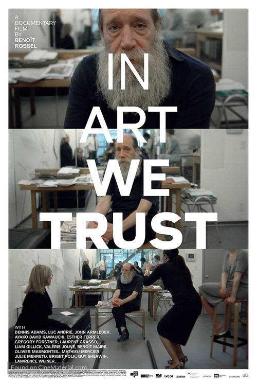 In Art We Trust - International Movie Poster
