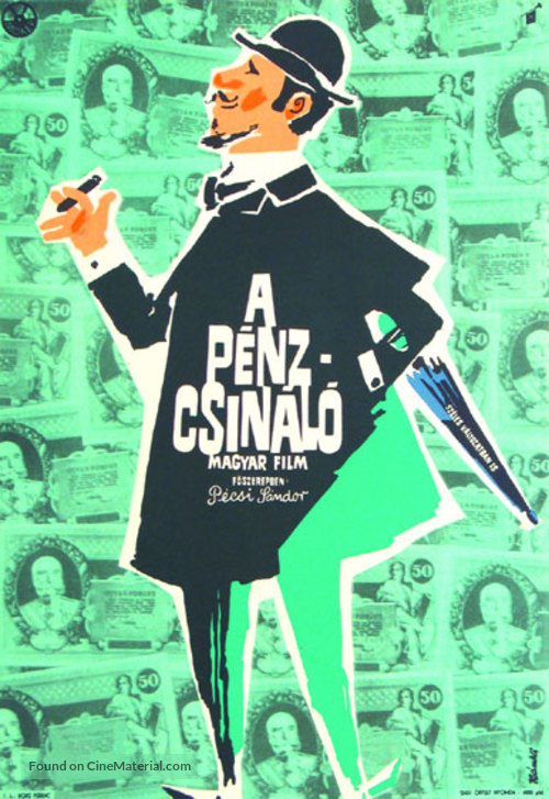 A P&eacute;nzcsin&aacute;l&oacute; - Hungarian Movie Poster