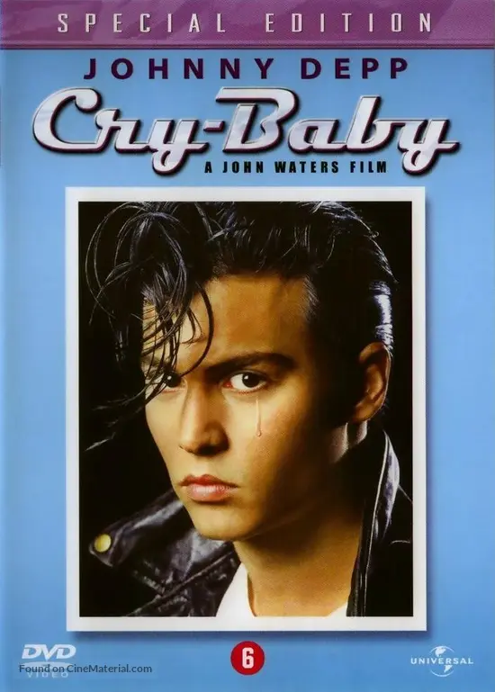 Cry-Baby - Dutch DVD movie cover