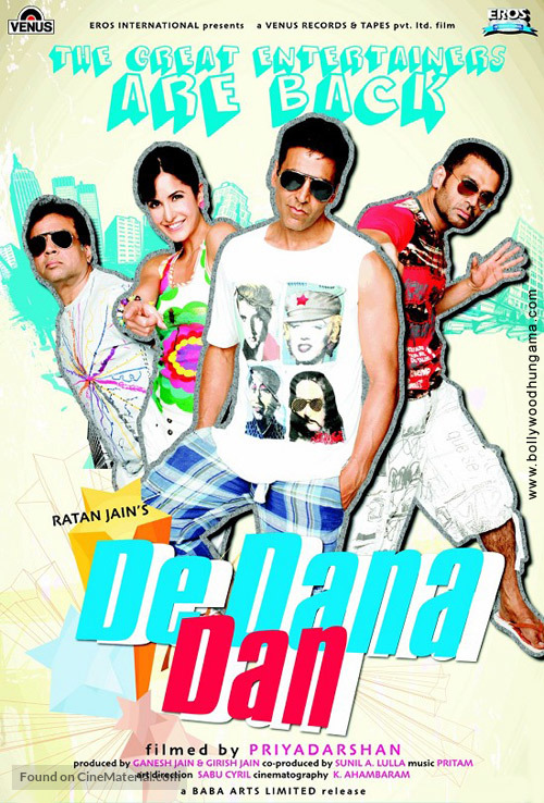 De Dhana Dhan - Indian Movie Poster