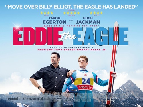 Eddie the Eagle - British Movie Poster