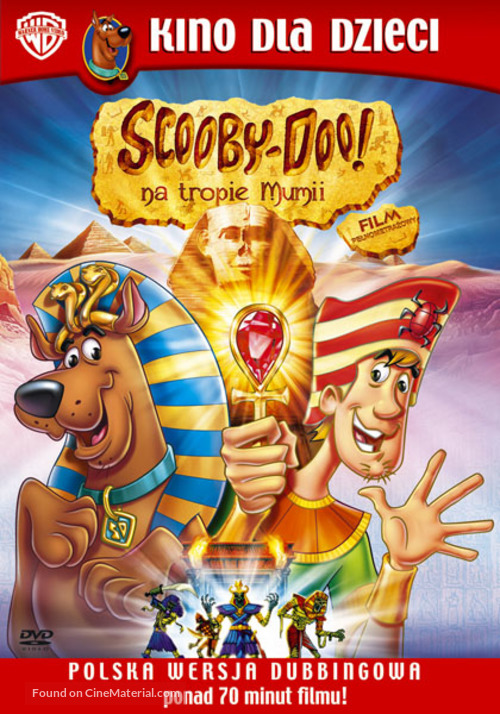 Scooby Doo in Where&#039;s My Mummy? - Polish DVD movie cover