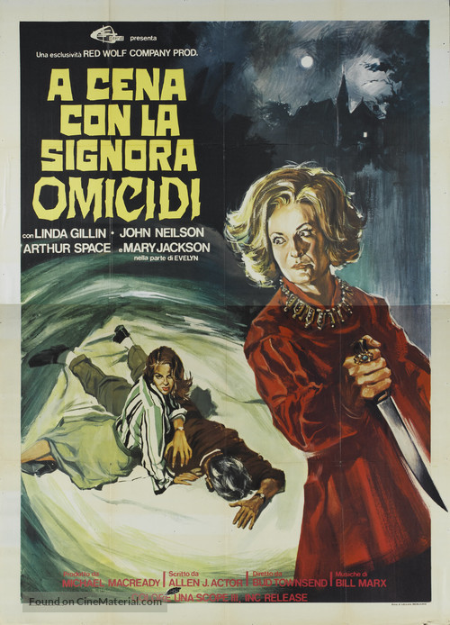 Terror House - Italian Movie Poster