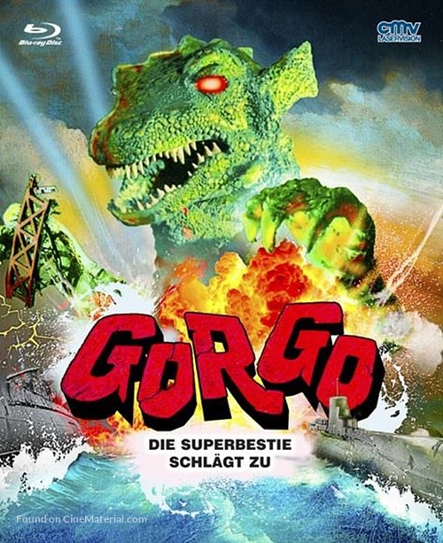 Gorgo - German Blu-Ray movie cover