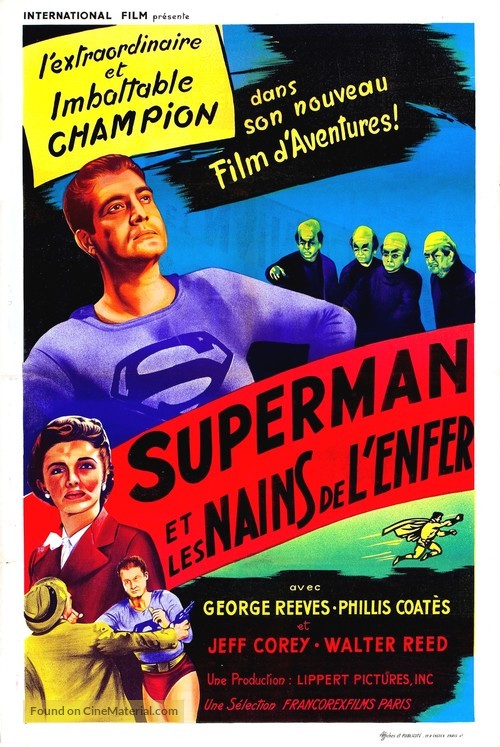 Superman and the Mole Men - French Movie Poster