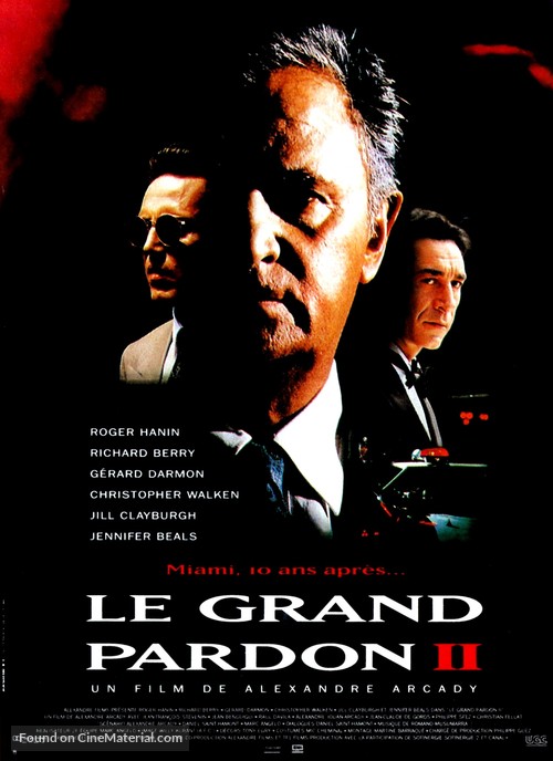 Le grand pardon II - French Movie Poster
