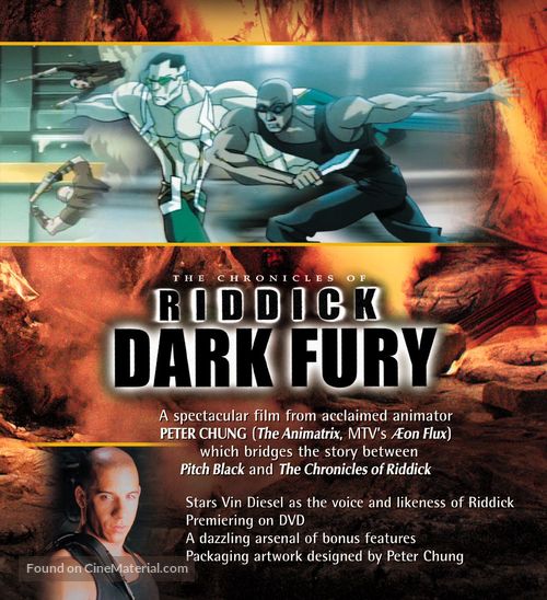 The Chronicles of Riddick: Dark Fury - Movie Poster