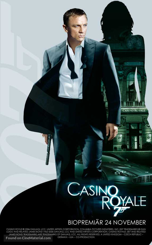 Casino Royale - Swedish Movie Poster