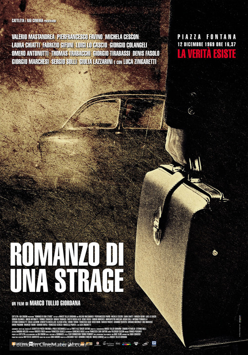 Romanzo di una strage - Italian Movie Poster