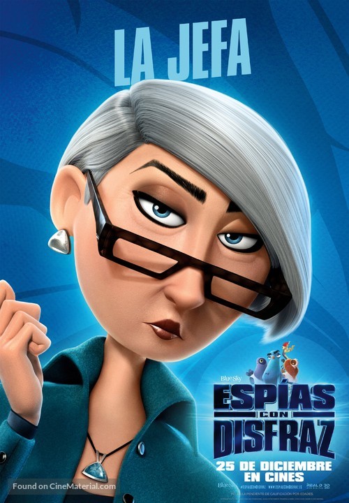 Spies in Disguise - Spanish Movie Poster