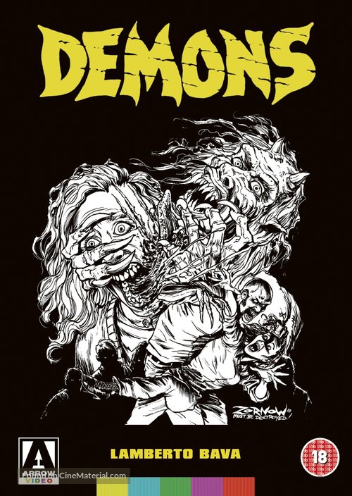 Demoni - British DVD movie cover