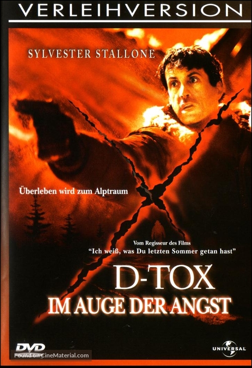 D Tox - German DVD movie cover