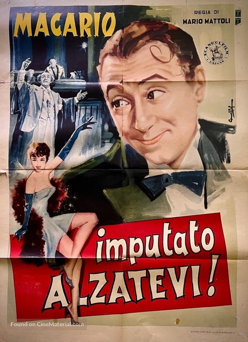 Imputato alzatevi! - Italian Movie Poster