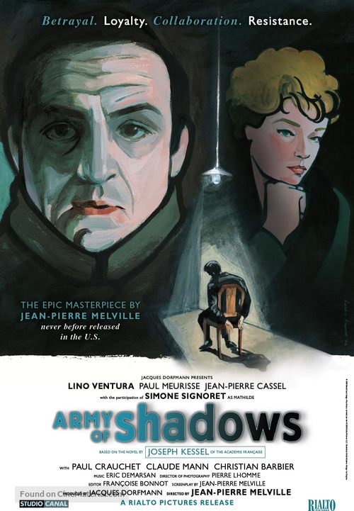 L&#039;arm&eacute;e des ombres - Re-release movie poster