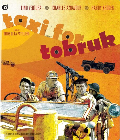 Un taxi pour Tobrouk - Blu-Ray movie cover