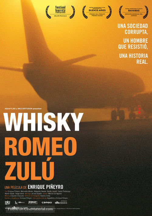 Whisky Romeo Zulu - Spanish Movie Poster