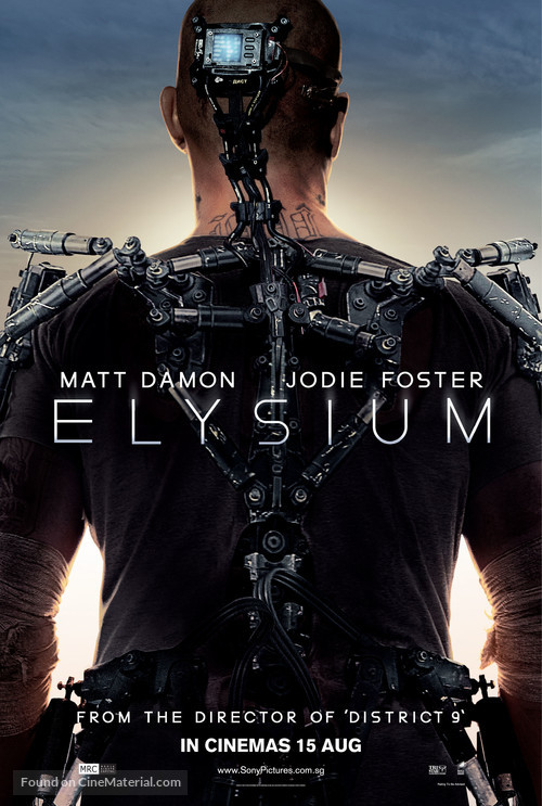 Elysium - Singaporean Movie Poster